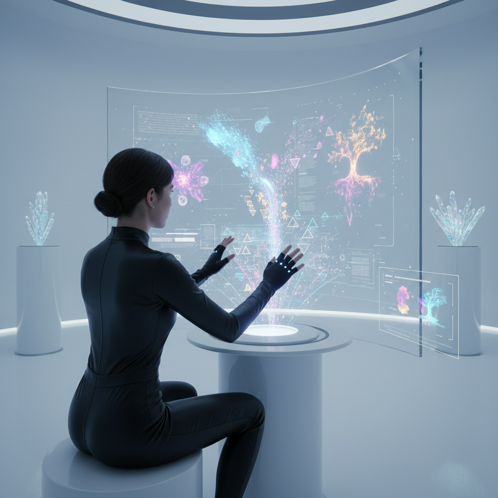 Beginner learning how to create faceless content with AI by using a digital art interface in a modern studio. Beginner learning how to create faceless content with AI by using a digital art interface in a modern studio.