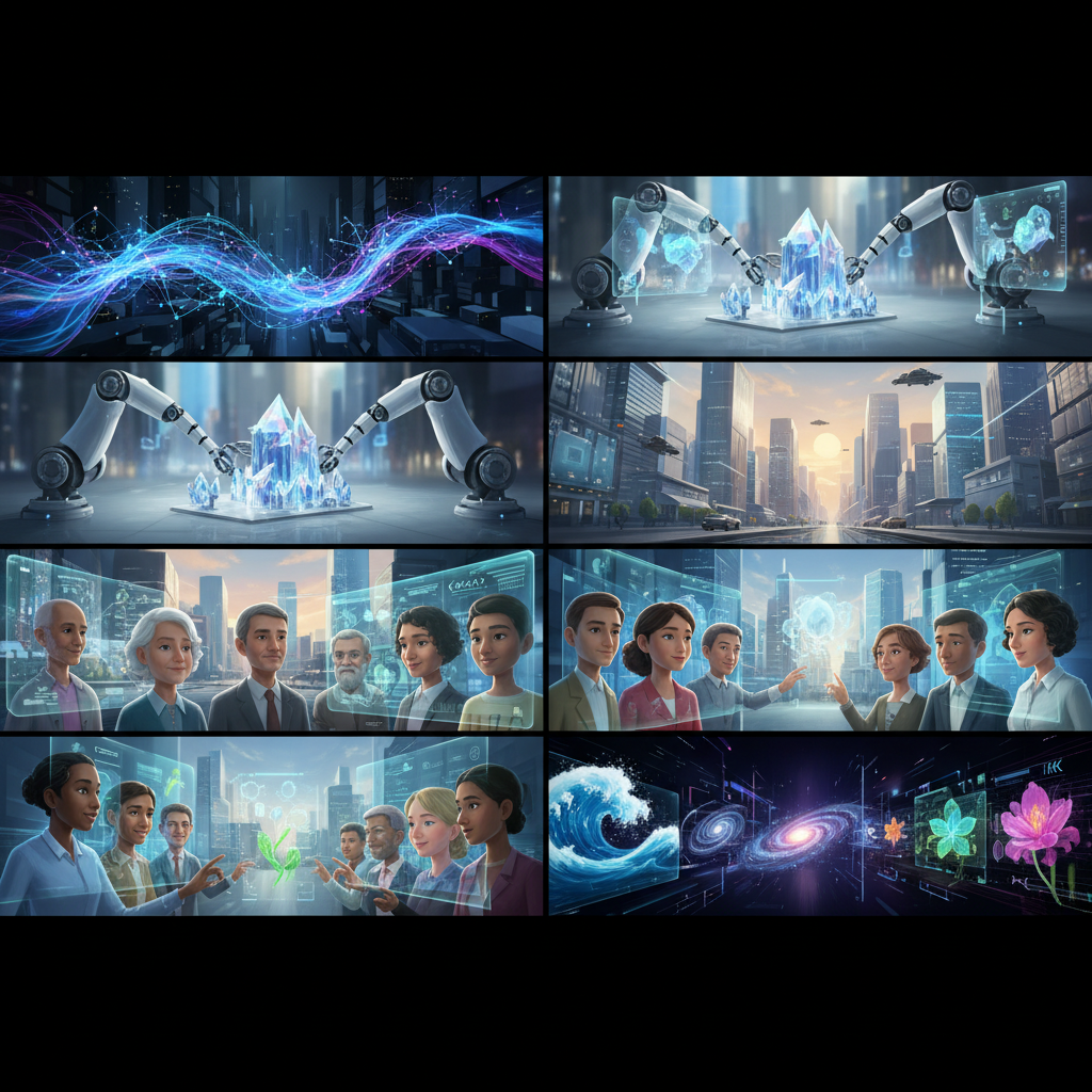 Visualizing AI-generated B-roll footage options, demonstrating cost-effectiveness compared to traditional stock video for 2026.